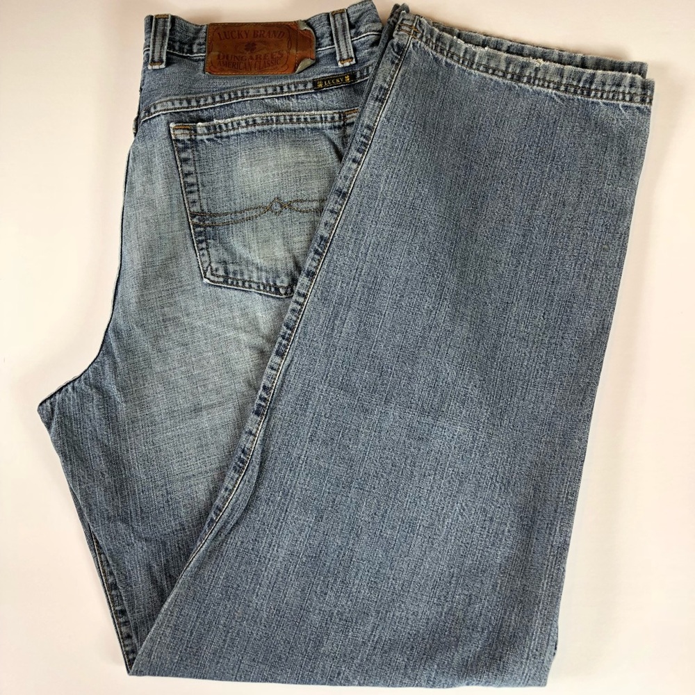 Lucky Brand Dungarees Men’s Jeans Size 36 Long